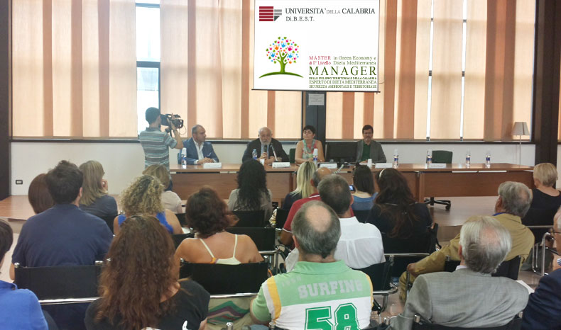 Master Green Economy, Dieta Mediterranea e Sosteniilità AMbientale dell’ UNICAL – Consegna Attestati CRA OLI